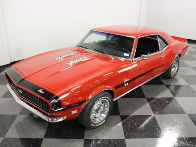 1968 Red Chevrolet Camaro Coupe
