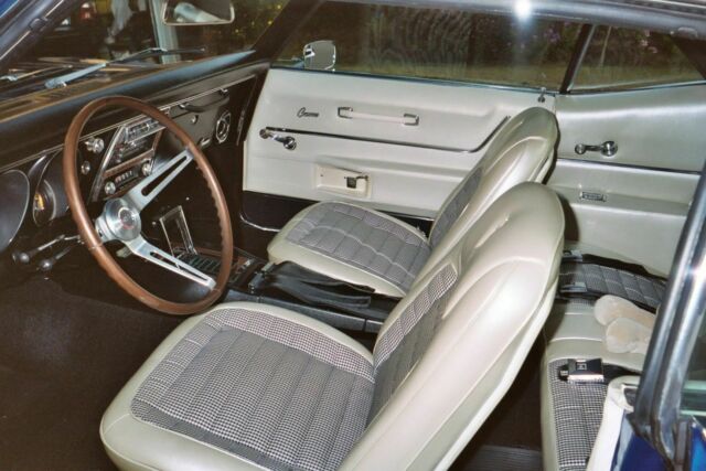 1968 Blue Chevrolet Camaro Coupe