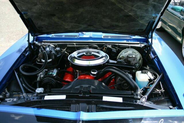 1968 Blue Chevrolet Camaro Coupe
