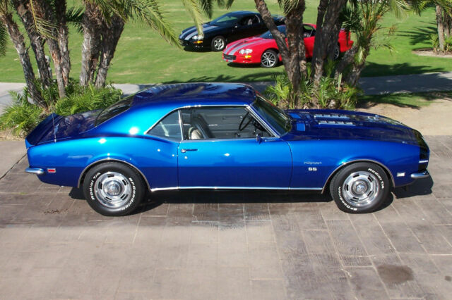 1968 Blue Chevrolet Camaro Coupe
