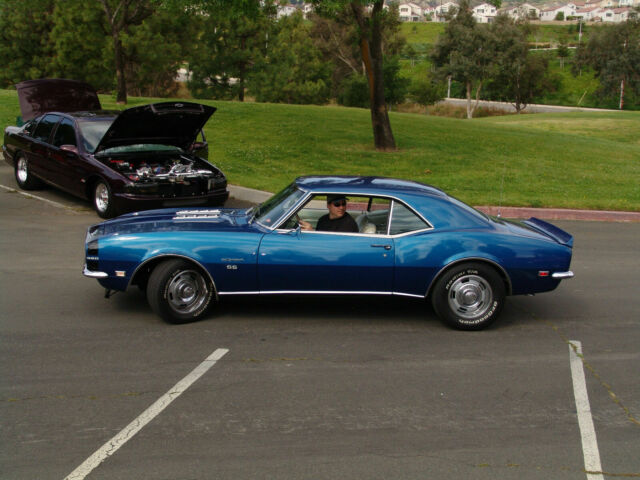 1968 Blue Chevrolet Camaro Coupe