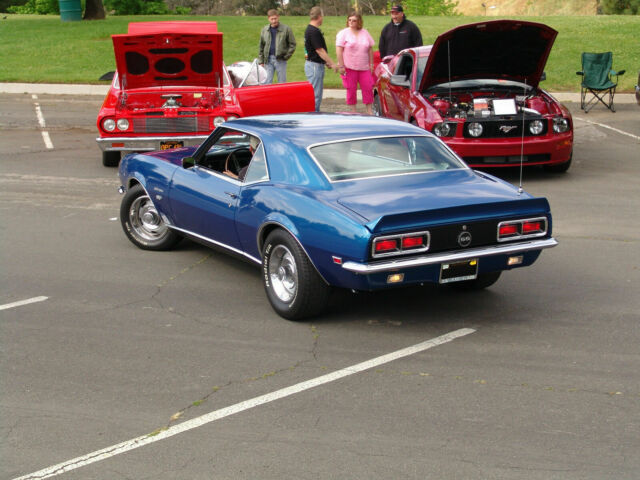 1968 Blue Chevrolet Camaro Coupe