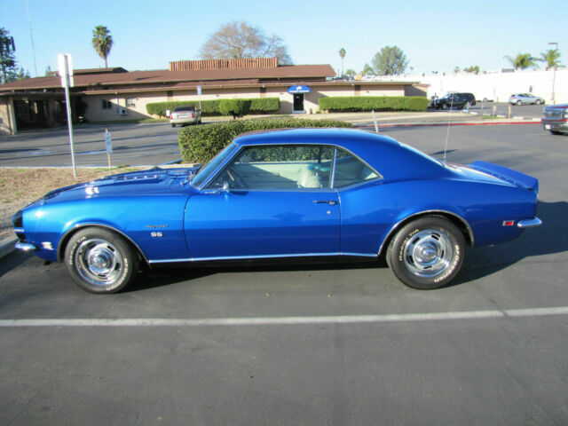 1968 Blue Chevrolet Camaro Coupe