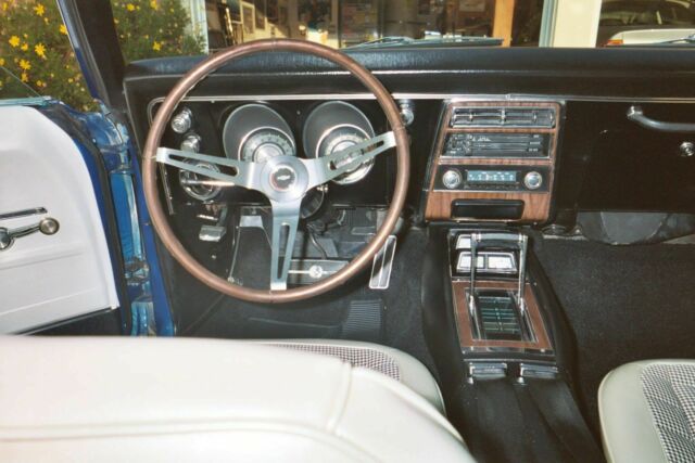 1968 Blue Chevrolet Camaro Coupe