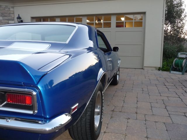 1968 Blue Chevrolet Camaro Coupe