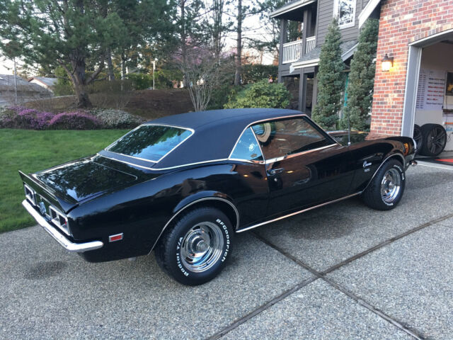 1968 Black Chevrolet Camaro Coupe