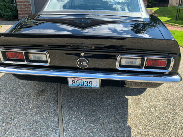 1968 Black Chevrolet Camaro Coupe
