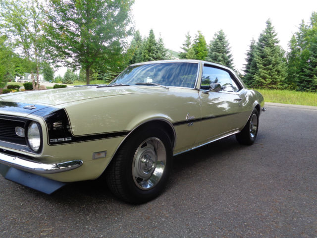 1968 PALOMINO IVORY Chevrolet Camaro Coupe
