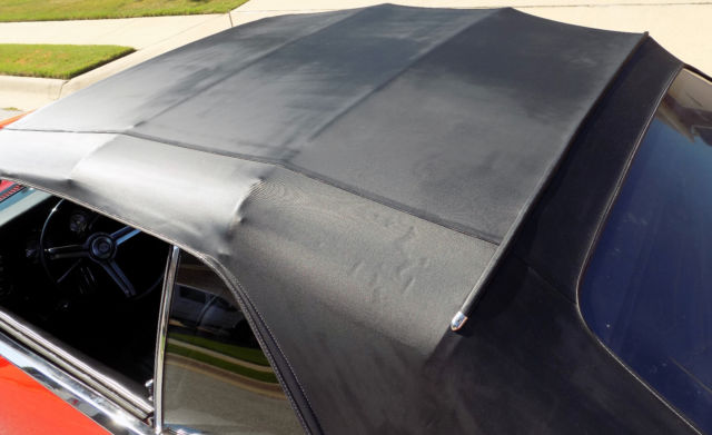 1968 Red Chevrolet Camaro Convertible