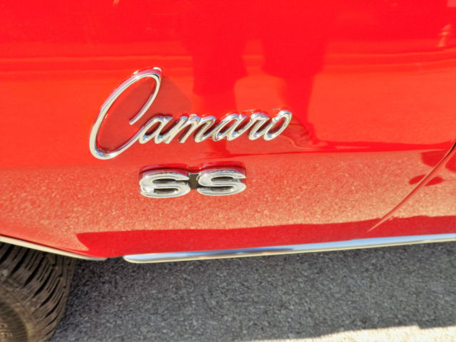 1968 Red Chevrolet Camaro Convertible