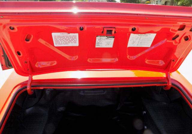 1968 Red Chevrolet Camaro Convertible