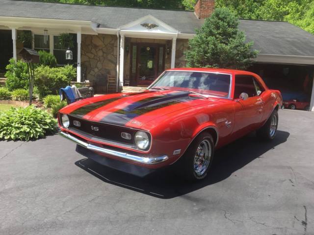 1968 Red Chevrolet Camaro Coupe