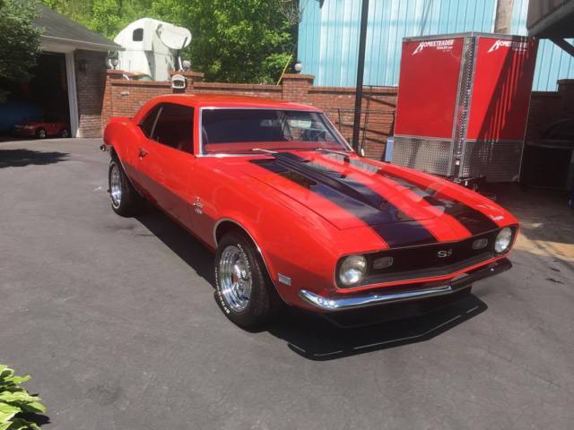 1968 Red Chevrolet Camaro Coupe