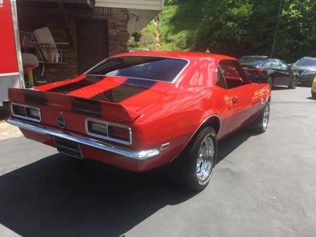1968 Red Chevrolet Camaro Coupe