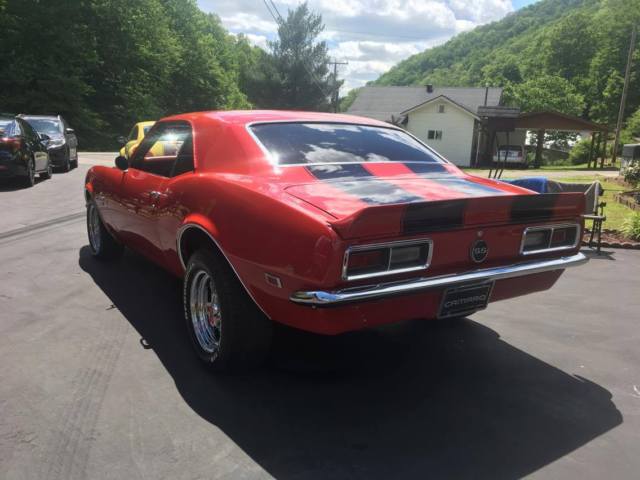 1968 Red Chevrolet Camaro Coupe