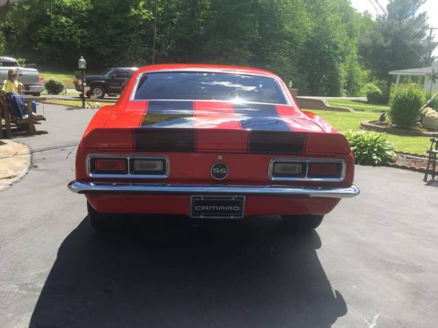 1968 Red Chevrolet Camaro Coupe
