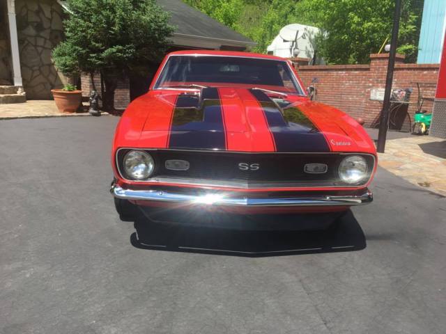 1968 Red Chevrolet Camaro Coupe