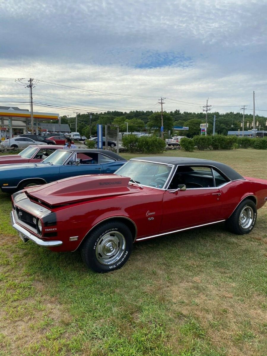 1968 Red Chevrolet Camaro Coupe