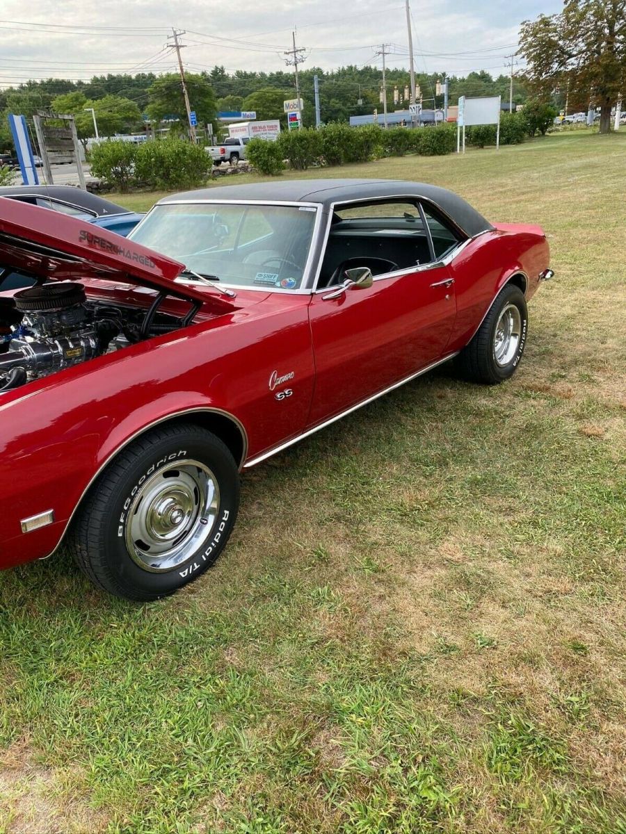 1968 Red Chevrolet Camaro Coupe