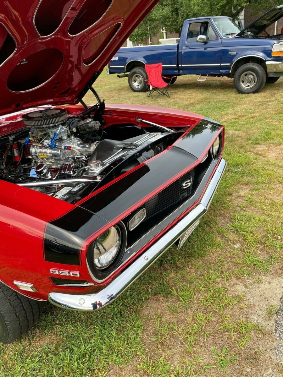 1968 Red Chevrolet Camaro Coupe