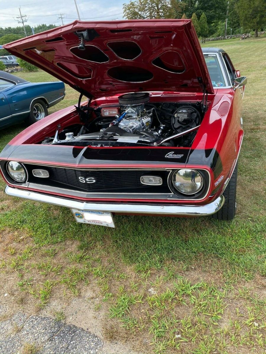 1968 Red Chevrolet Camaro Coupe