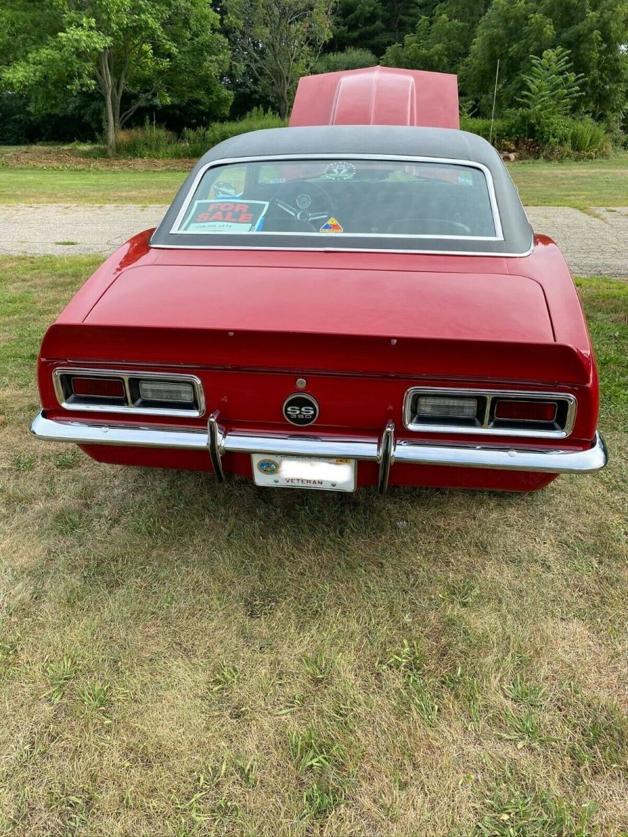 1968 Red Chevrolet Camaro Coupe