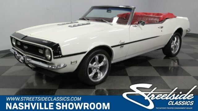 1968 White Chevrolet Camaro Convertible