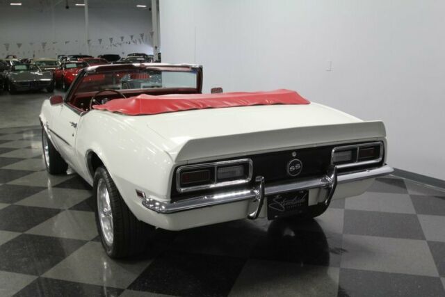 1968 White Chevrolet Camaro Convertible
