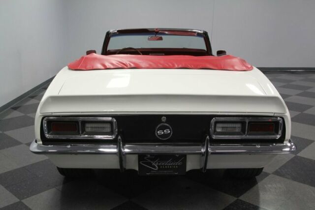 1968 White Chevrolet Camaro Convertible