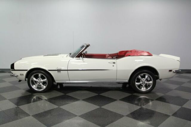 1968 White Chevrolet Camaro Convertible
