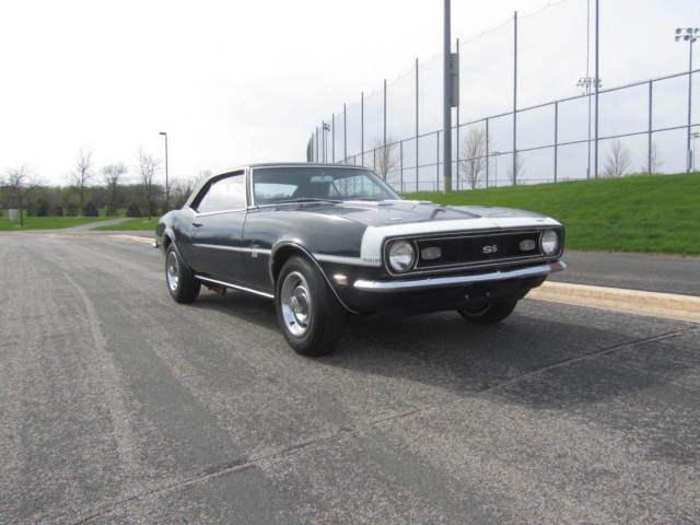 1968 Blue Chevrolet Camaro Coupe
