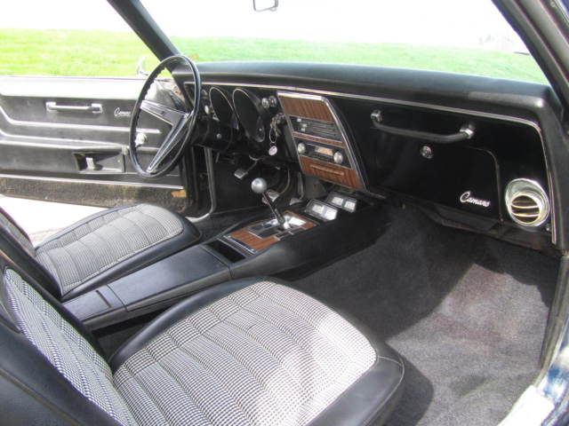 1968 Blue Chevrolet Camaro Coupe