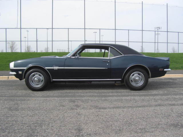 1968 Blue Chevrolet Camaro Coupe