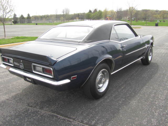 1968 Blue Chevrolet Camaro Coupe