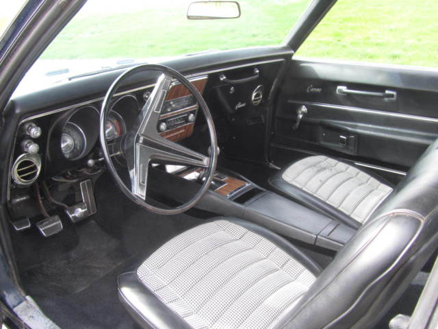 1968 Blue Chevrolet Camaro Coupe