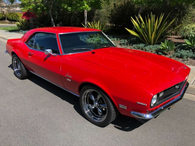1968 Red Chevrolet Camaro Coupe
