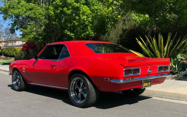 1968 Red Chevrolet Camaro Coupe