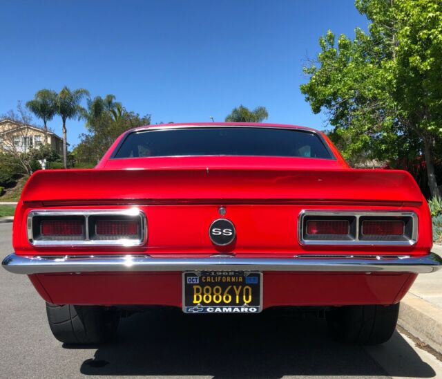1968 Red Chevrolet Camaro Coupe