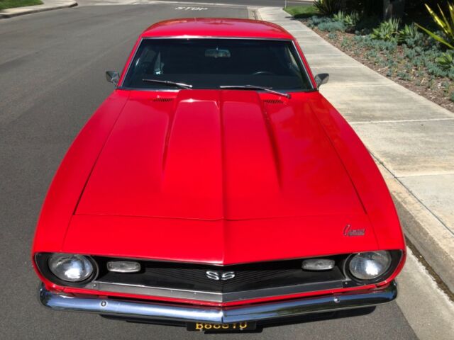 1968 Red Chevrolet Camaro Coupe