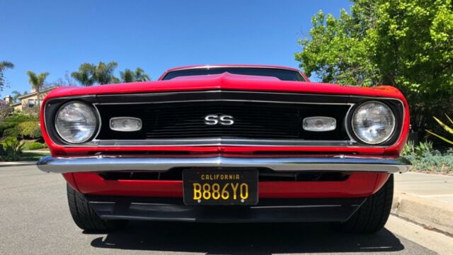 1968 Red Chevrolet Camaro Coupe