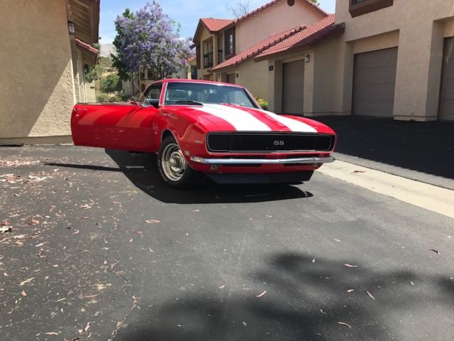 1968 Red Chevrolet Camaro Coupe