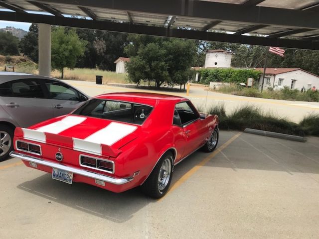 1968 Red Chevrolet Camaro Coupe