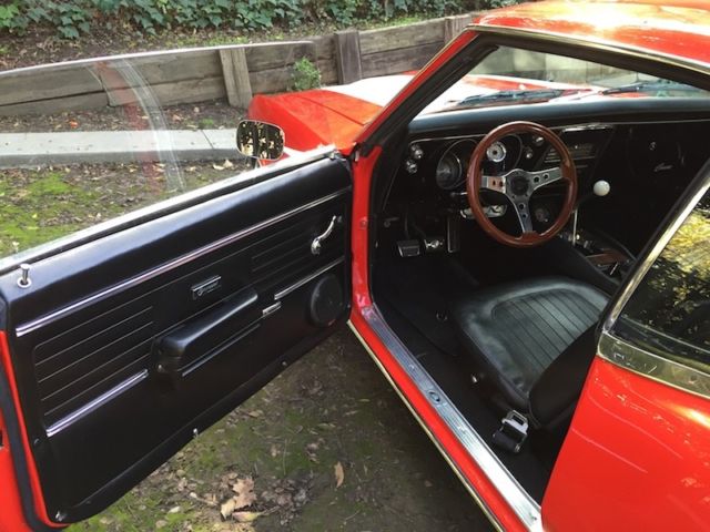 1968 Red Chevrolet Camaro Coupe