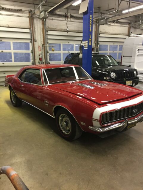1968 Red Chevrolet Camaro Coupe