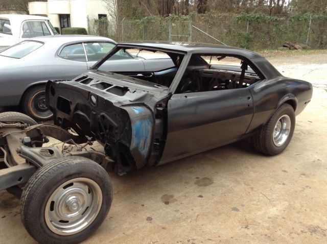 1968 Blue Chevrolet Camaro Coupe