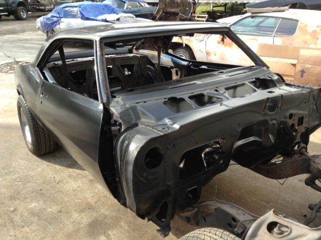 1968 Blue Chevrolet Camaro Coupe