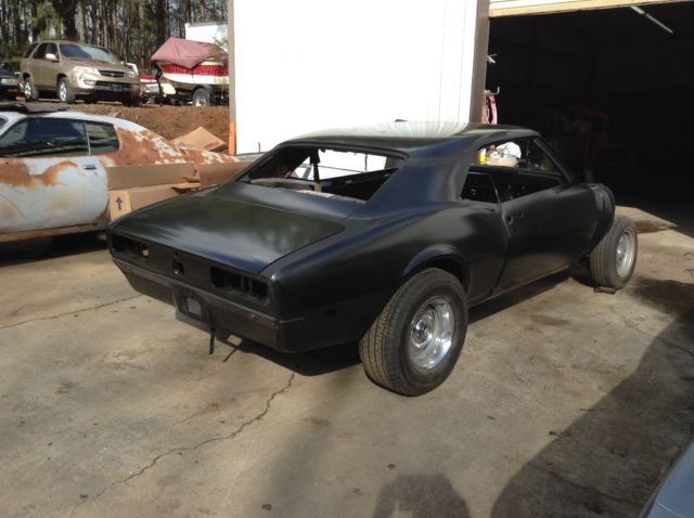 1968 Blue Chevrolet Camaro Coupe