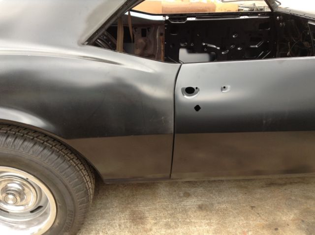 1968 Blue Chevrolet Camaro Coupe