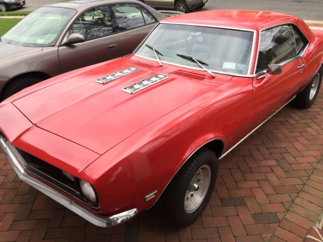 1968 Red Chevrolet Camaro
