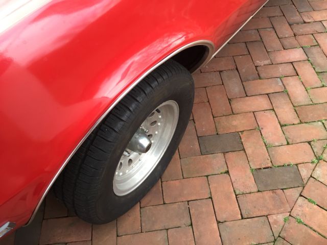 1968 Red Chevrolet Camaro